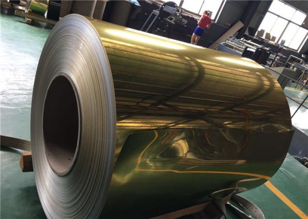 Buy cheap 1100 Alloy Polished Aluminum Sheet Rich Color For Decoration Materials Used from wholesalers