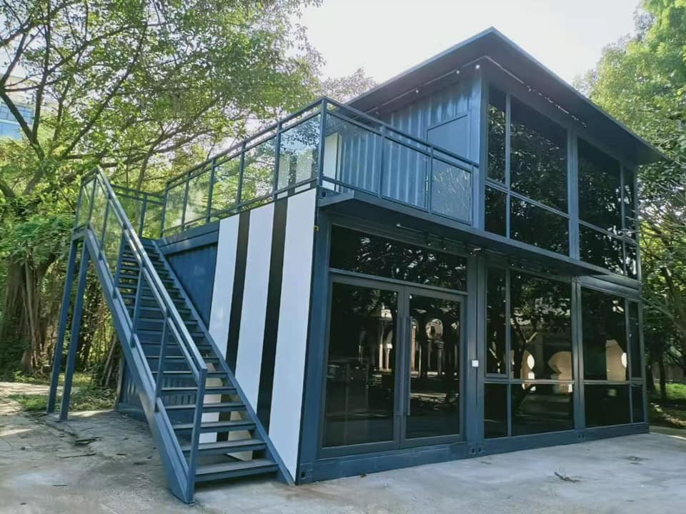Earthquake Resistant Portable Site Office Cabin , 20ft Temporary Site Cabins