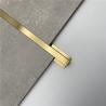 Buy cheap Restaurant decoration 304 316 stainless steel T profile L shape tile trim from wholesalers
