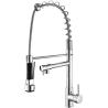 Buy cheap Simple And Elegant Pull Out Brass Kitchen Tap Polished For Any Kitchen Style from wholesalers
