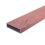 Durable Aluminum Window Extrusion Profiles / Aluminium Wood Grain Profile