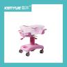 Buy cheap Pink Plastic Hospital Baby Crib For Easy Cleaning And Updating from wholesalers