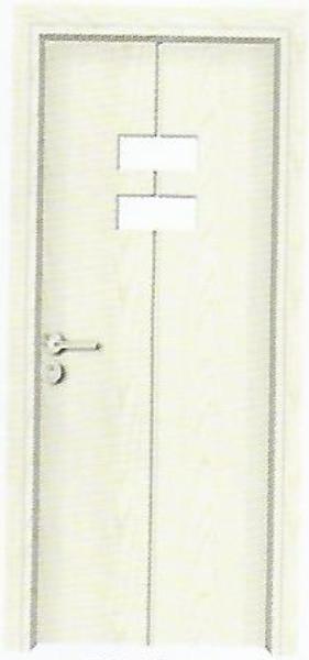 Buy cheap AB-GM6018 PVC-MDF glass door from wholesalers