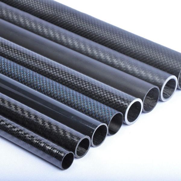 Buy cheap Light Heavy 100% 3K Carbon Fiber Tube High Pressure Resistant High Strength from wholesalers