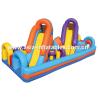 Buy cheap Inflatable Obstacle Challenges Course With Double Slides from wholesalers