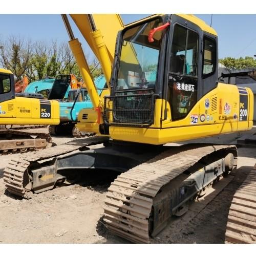 Buy cheap Low Working Hours Used Komatsu PC200 Excavator for Your Road Construction Projects from wholesalers