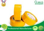Yellowish Colored Duct Tape Waterproof Masking Tape For Carton Sealing Hot Melt