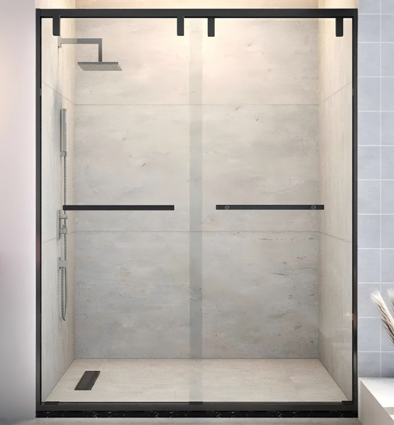 Rust Resistance Shower Glass Wall Profile High Precision For Dry Wet Separation