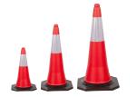 1M 5KGS Qatar Cheap Red Reflective Traffic Road Safety Cone