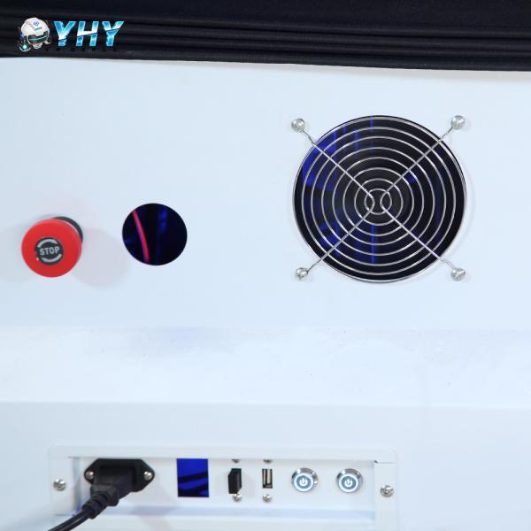 Double Seats 9d Roller Coaster Game VR Simulator Slide With Thrilling Experience