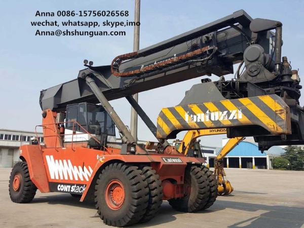 Buy cheap Lifting Equipment 45 Ton Used Reachstacker Manual Pallet Truck Type from wholesalers