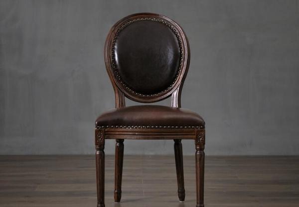 Event wood frame linen or leather fabric dining chair upholstered round back