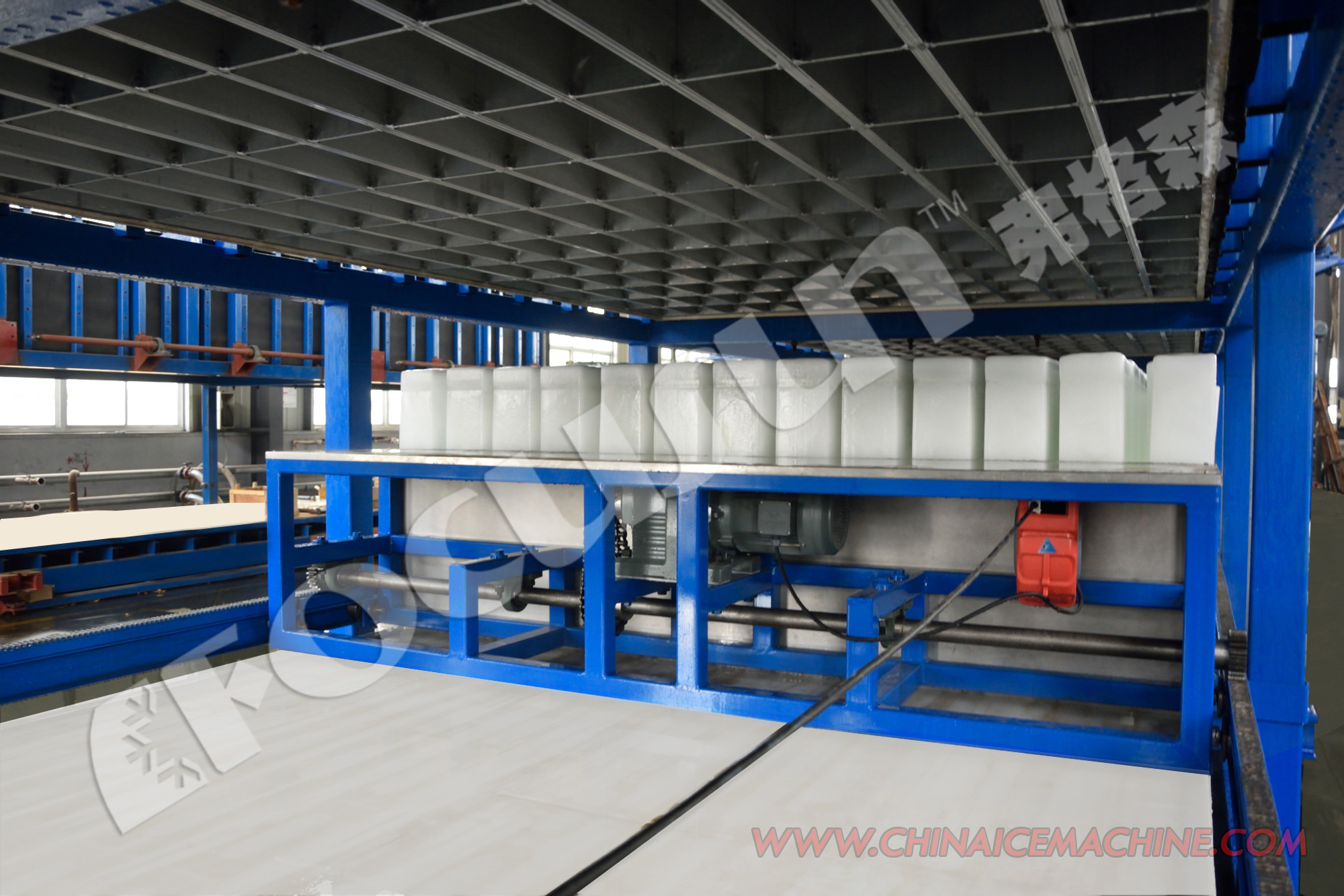 30TONS Day Ice Block Making Machine The Best Option for Water Cooling and High Capacity