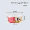 Buy cheap Grease Resistant PE Coated 240gsm Paper Fast Food Bowl from wholesalers