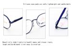Polygons Kids Metal And PPSU Eyeglasses Childrens Glasses LF 2539