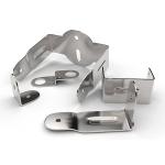 Customized Size Steel Bending Parts Fabrication with Powder Coating in Low