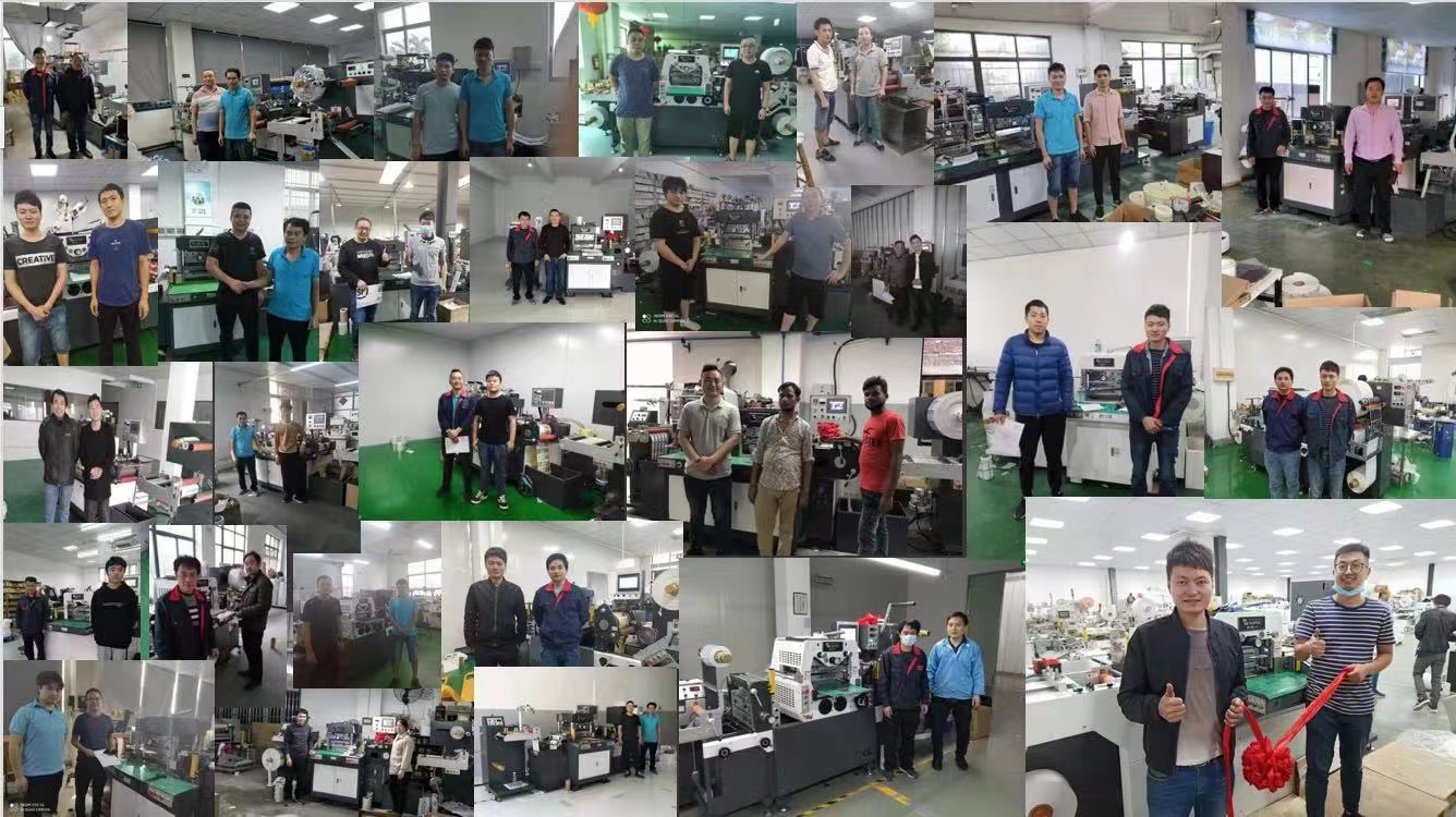 380V High Speed Sticker Label Die Cutting Machine Industrial 11KW