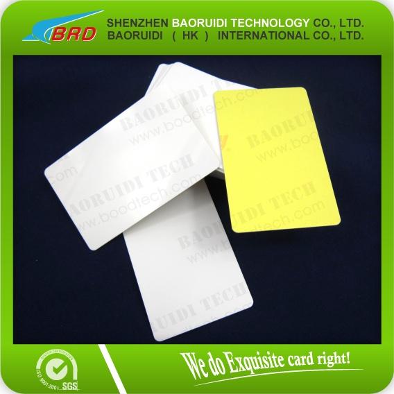 Buy cheap Blank PVC Plastic Photo ID White Credit Card 30Mil from wholesalers