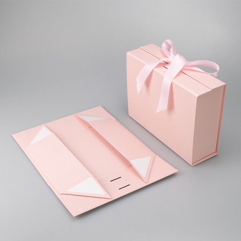 Human Hair Wig Extensions Packaging Carton Box, Christmas Luxury Magnetic Paper Gift Box