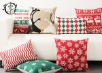 Christmas Decor Santa Claus Pillows Christmas Decorative Throw Pillow Case Sofa