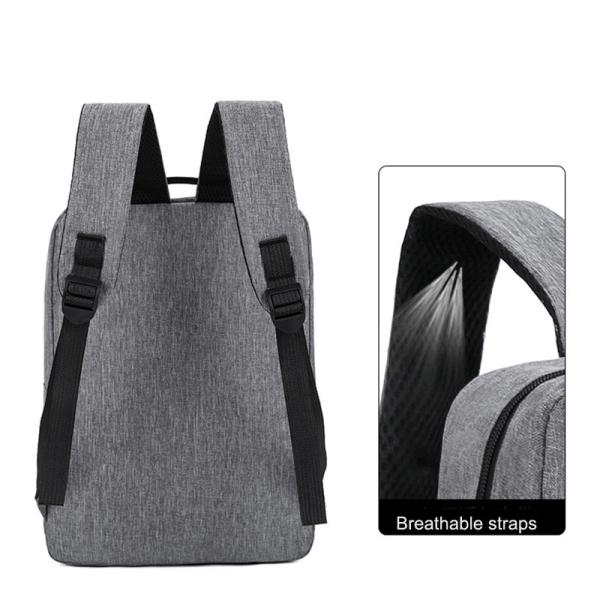 3pc Mens Work Laptop Backpack Set Smart Travel Backpack Set Unisex