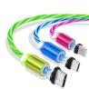 Buy cheap Pogo Pin Luminous LED Lighting Magnetic USB Charging Cable for Cell Phones from wholesalers