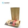 Buy cheap Fresh Roasted Coffee Kraft Paper Zipper Bags Gravure Printing For Espresso Beans from wholesalers