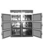 Buy cheap 6 Bodies Mortuary Body Fridges 220v 50hz Body Freezer Morgue from wholesalers