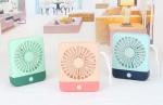 USB 300g Plastic Electronic Products , 9.5*12CM Handheld Mini Portable Fan Three