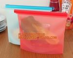 Reusable Vacuum Food Bag Silicone Food Storage Bag Fruits Vegetables Meat