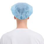 Hospital Bouffant Disposable Non Woven Cap 18" 10gsm