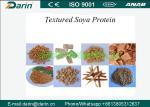 Full Automatic Textured Soya Protein / Soya Meat Making Machine Stanless Steel