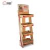 Buy cheap 5 - Layer Wooden Energy Drink Display Stand For Bakery / Coconut Water Retail from wholesalers