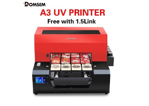 Buy cheap High Efficiency Mobile Phone Back Cover Printing Machine A3 Size from wholesalers