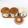 Buy cheap Silicone Ring Natural Wooden Jar Lid Leak-Proof Airtight Replacement for Mason Jars Glass Containers from wholesalers