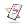 Buy cheap Desktop Magnetic Crystal Slim LED Light Box Iron Stand Menu Cover from wholesalers