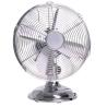 Buy cheap Four Blade 30cm Metal Tabletop Fan , Australia 3 Speed Decorative Oscillating Table Fans from wholesalers