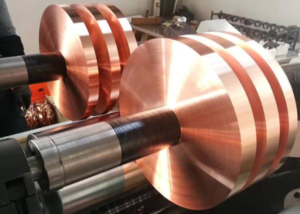 Buy cheap Corrosion Resistance Electrolytic Copper Foil , Copper Foil Sheet Roll Calendared from wholesalers