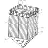 Buy cheap Portable Stainless Steel Rice Bin Square Grain Silo in Turkey Easy Install 150t Capacity from wholesalers