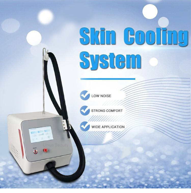portable zimmer cryo air cooling skin reduce pain air skin cooling system machine for laser