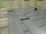 Graphene Carbon Floor Heating Film On The Wall / Carbon Film Underfloor Heating