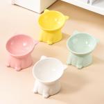 Lead Free Ceramic Pet Bowl , Eco Friendly Durable Pet Food Bowl