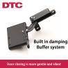 Buy cheap Kitchen Cabinet Glass Door Clamp Hinge Cold Rolling Damping Concealed from wholesalers
