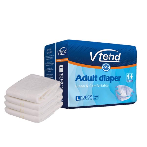 Buy cheap Super High Absorbency Heavy Duty Cute Printed Senior Elderly Nappies for Incontinence from wholesalers