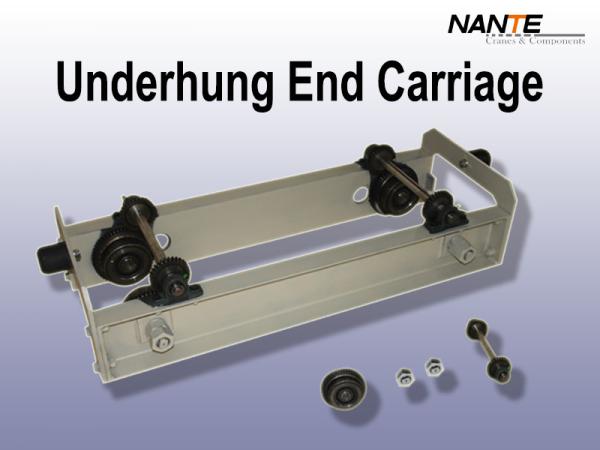 Buy cheap Gray Underhung Crane End Carriage Max Capacity 10 T At Speed 20m / Min from wholesalers