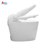 Buy cheap Automatic Flush One Piece Round Toilet , Integrated Electric Toilet from wholesalers