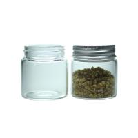 Buy cheap 47*50mm 50ml Wide Mouth Screw Thread Mouth Glass Jar Container product