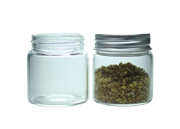 Buy cheap 47*50mm 50ml Wide Mouth Screw Thread Mouth Glass Jar Container from wholesalers