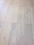 7.5"X3/4" Wire Brushed White Washed Engineered Hardwood Flooring