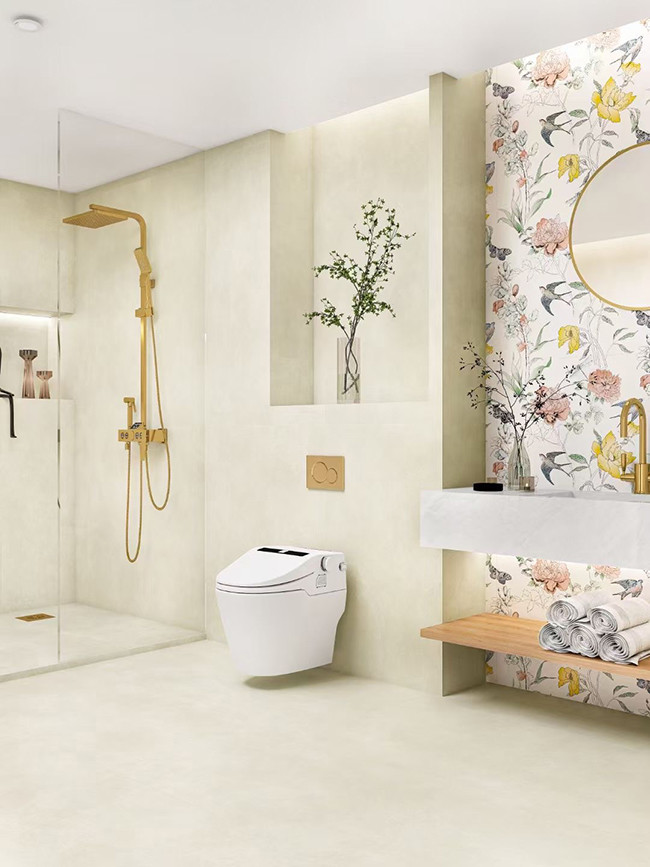 Grade AAA Toilet Flower Tile , 600x1200mm Background Wall And Wall Tile